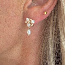 rering LUNELLA rering forgyldt slv