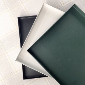 Metal bakke kvadrat 300x300x20mm