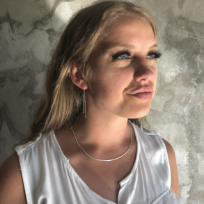 Mexi 45 cm halskde snake slv