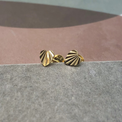 restikker Mini Fan Heart Forgyldt