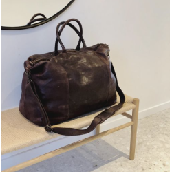 Weekendtaske Butte  washed Skind