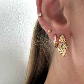 reringe Crush Forgyldt Vandfast