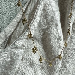 Halskde Fragment Forgyldt Vandfast 