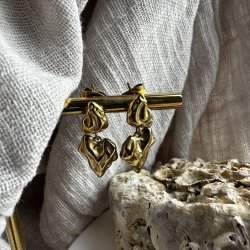 reringe Crush Forgyldt Vandfast