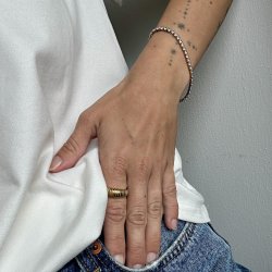 Armbnd Radiance Vandfast og Forgyldt