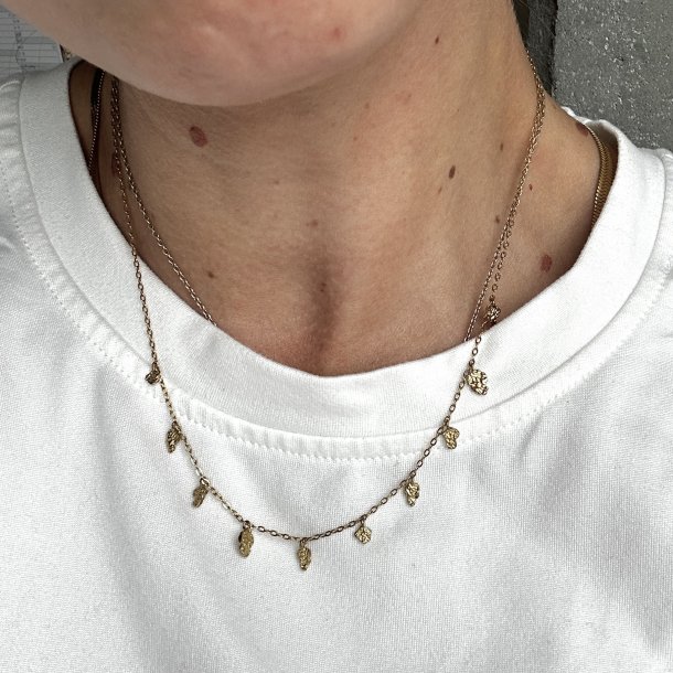 Halskde Fragment Forgyldt Vandfast 