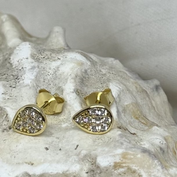 reringe NORA DROP - Forgyldt