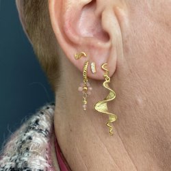 restikker Rhumba GLAM forgyldt slv