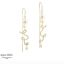 retrde swirl love forgyldt slv