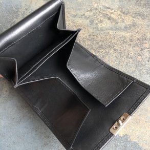 Farfar pung- Tegnebog skind