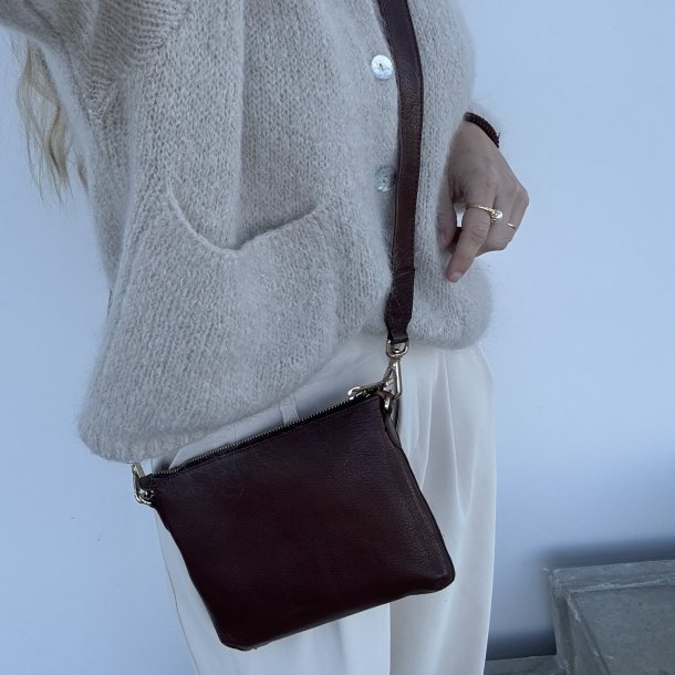 Riika crossbody - clutch Skind