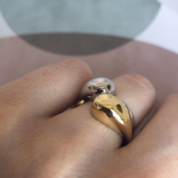 Ring simple drop - slv