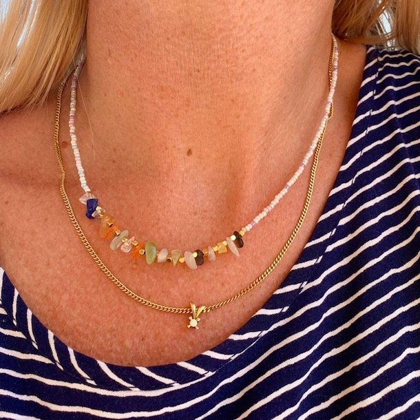 Spansk halskde nuggets