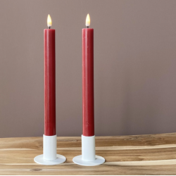 Bord lysestage til kronelys metal 