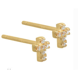 restikker sm kors forgyldt