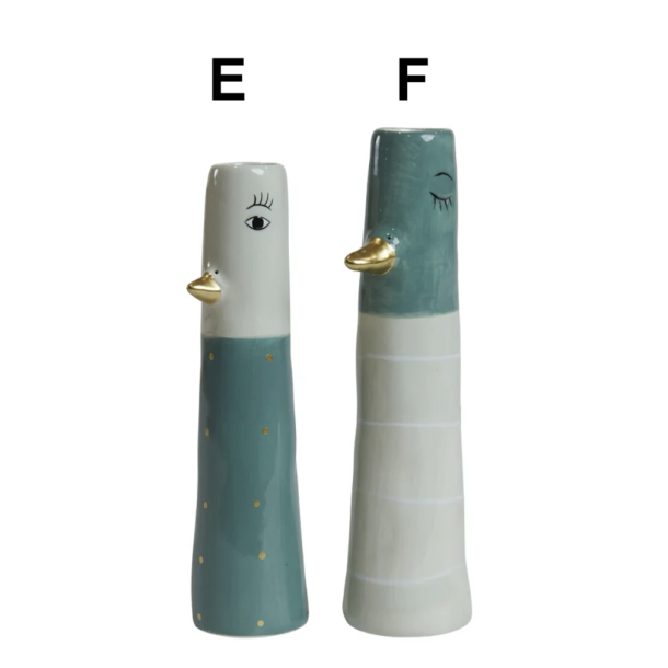 Vase ansigt med nb keramik