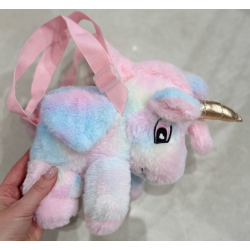 Enhjrning taske bamse