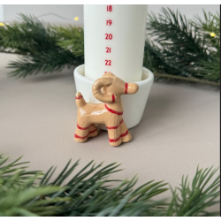 Julestage med julebuk eller julegs