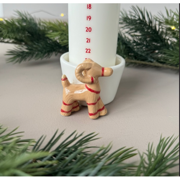 Julestage med julebuk eller julegs