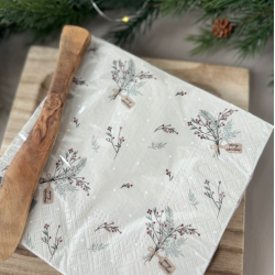 Jule servietter 3-lags 20 stk papir