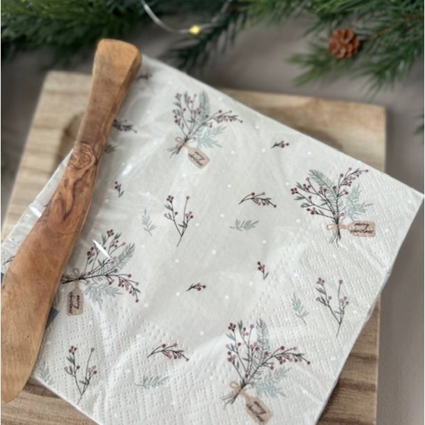 Jule servietter 3-lags 20 stk papir