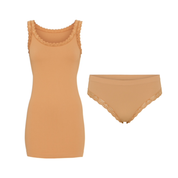 St med FRIDA long top og FELINE trusse microfiber