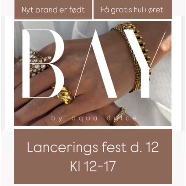 Billet til nyt smykke brand og gratis hul i rene 12. juni - F gratis hul i rene
