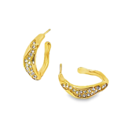 restik creoler GLOW ELLA vandfast 18 kt. forgyldt