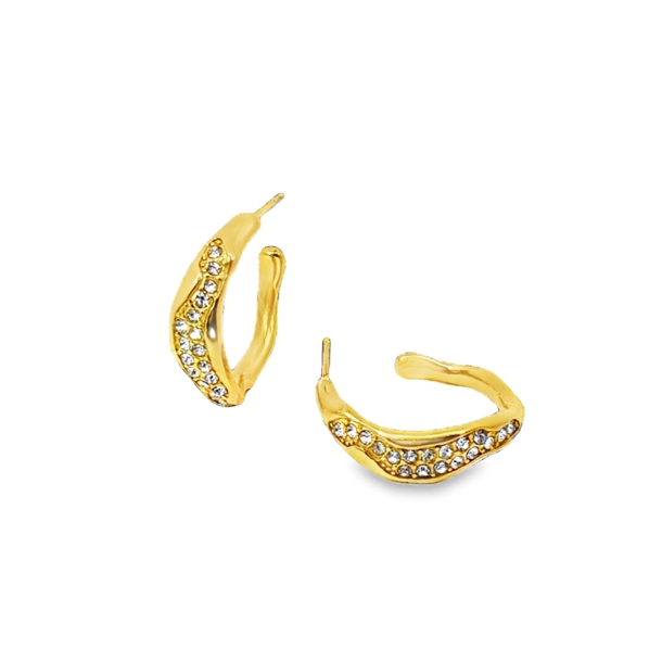 restik creoler GLOW ELLA vandfast 18 kt. forgyldt