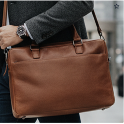 Titan Laptop taske Skind