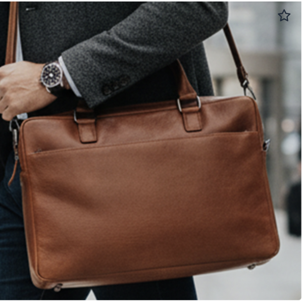 Titan Laptop taske Skind