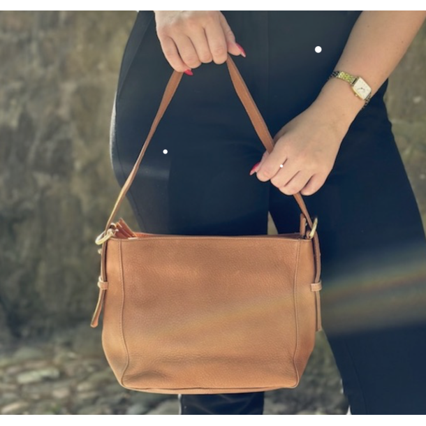 Live Ronja skulder taske Skind