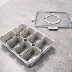 8 i 1 opbevarings b�tter 