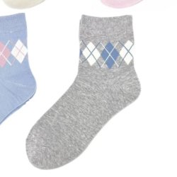 Str�mper med Argyle-m�nster 