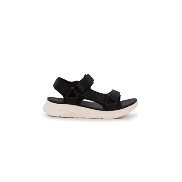 Sandal med velcro sort str 36-41