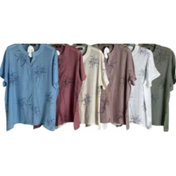 Skjorte Sommerprint Malou L/XL-2XL/3XL