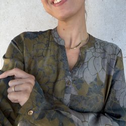 Skjorte My Str XS-XXL Viskose mix