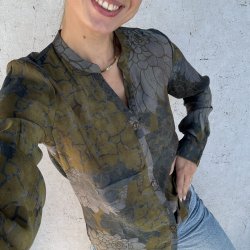 Skjorte My Str XS-XXL Viskose mix