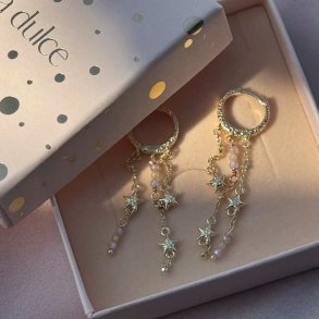 Hoops STELLA SPLASH Forgyldt slv