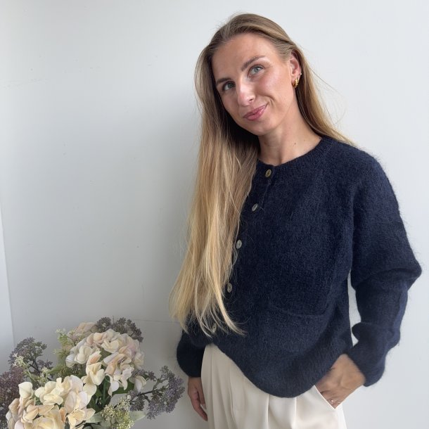 Strik Cardigan Uld Onesize 