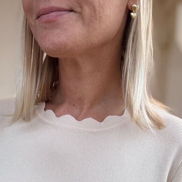 T-shirt Sofia i strik 