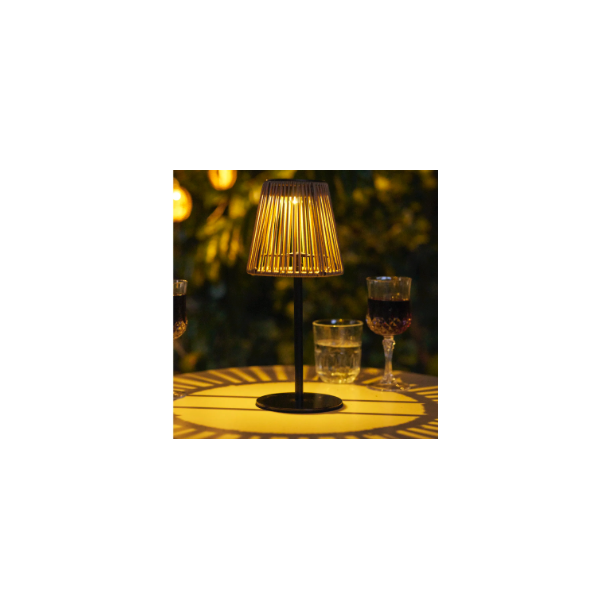 Bordlampe solar flet 30,5 cm h�j
