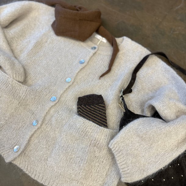 Strik Cardigan Uld Onesize 