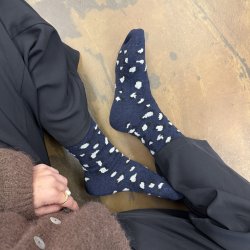 Strmper leo angora/uld miks str. 36-40