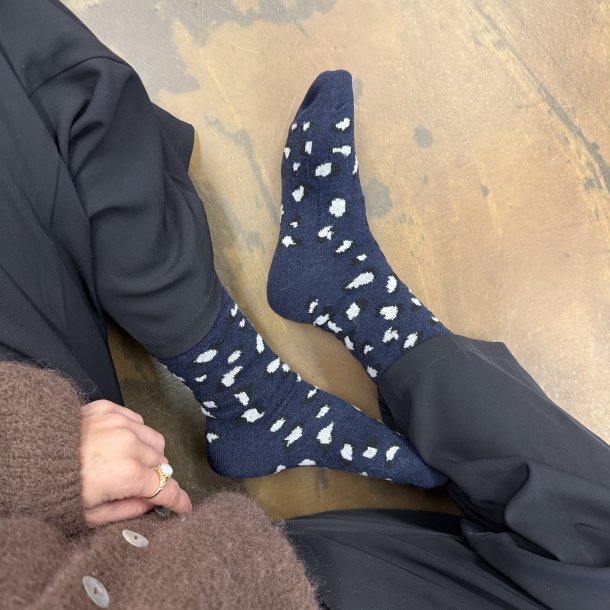 Strmper leo angora/uld miks str. 36-40