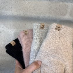 Fingervanter med plys 