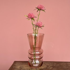 Vase Flare glas rosa