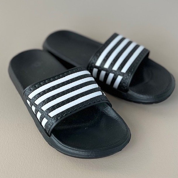 Badesandal stripe dame str 36 - 41