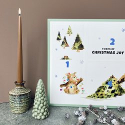 Bjrn adventskalender 4 lger (uden indlgsbakke)