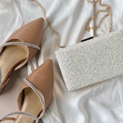 Aftentaske dusty glam